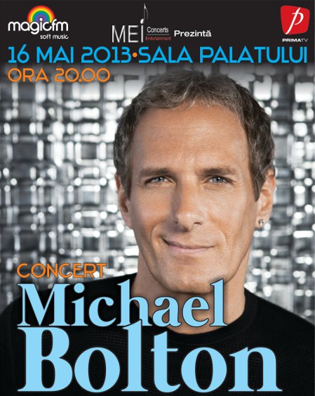Concert extraordinar Michael Bolton in Romania